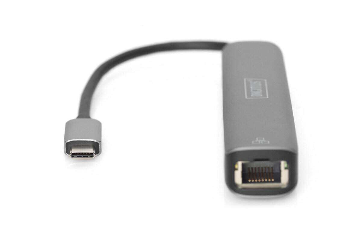 Adapteris Digitus USB-C, DA-70892, USB 3.0 cena un informācija | Adapteri un USB centrmezgli | 220.lv