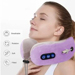 Электрическая U-образная подушка для массажа шеи Livman цена и информация | Массажеры | 220.lv