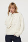 Džemperis sievietēm Lee Cooper W Cliste ML W500 NA, balts cena un informācija | Sieviešu džemperi | 220.lv