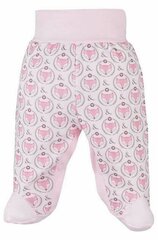 детские брюки с клапаном 80 см, розовые цена и информация | Штаны для младенцев | 220.lv