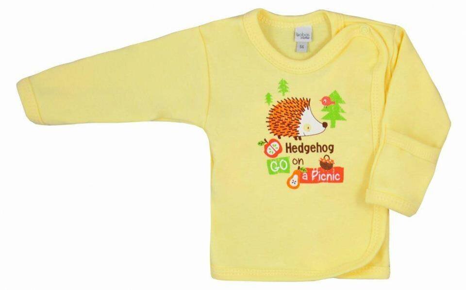 T-krekls bērniem TM16347, dzeltens cena un informācija | Krekli jaundzimušajiem | 220.lv