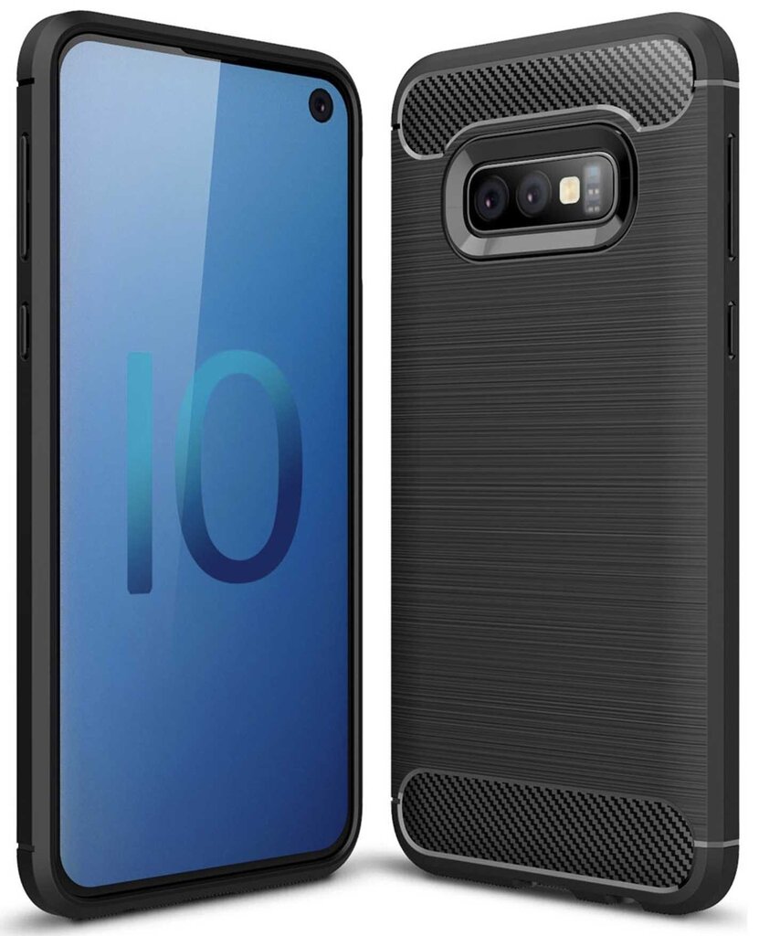 SC Carbon Galaxy S10E cena un informācija | Telefonu vāciņi, maciņi | 220.lv