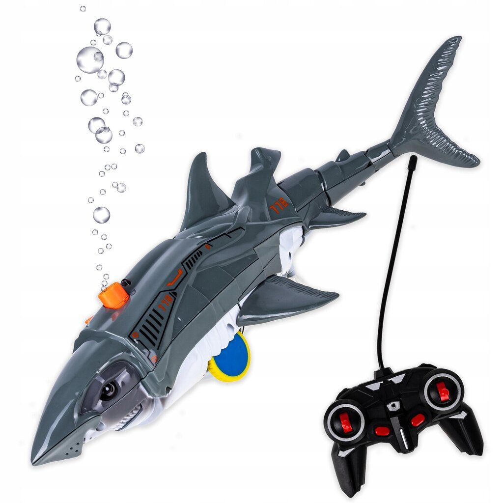 Tālvadāma haizivs Aig, pelēka cena un informācija | Rotaļlietas zēniem | 220.lv