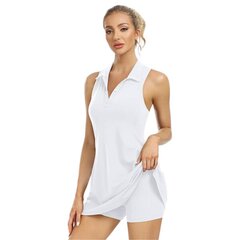 Женское теннисное платье Desol, белое цена и информация | Спортивная одежда для женщин | 220.lv