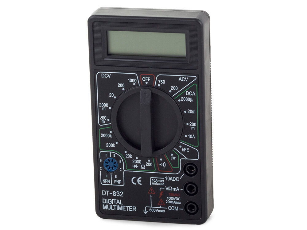 Elektroniskais digitālais LCD multimetrs цена и информация | Rokas instrumenti | 220.lv