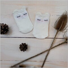 Zeķes zīdaiņiem Zyzio, baltas цена и информация | Колготки, носочки для новорожденных | 220.lv