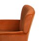 Atzveltnes krēsls 63 x 50 x 83 cm Oranžs cena un informācija | Atpūtas krēsli | 220.lv