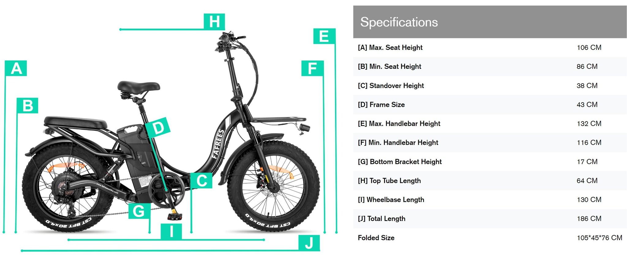 Elektriskais velosipēds Fafrees F20 X-Max, 20", pelēks цена и информация | Elektrovelosipēdi | 220.lv