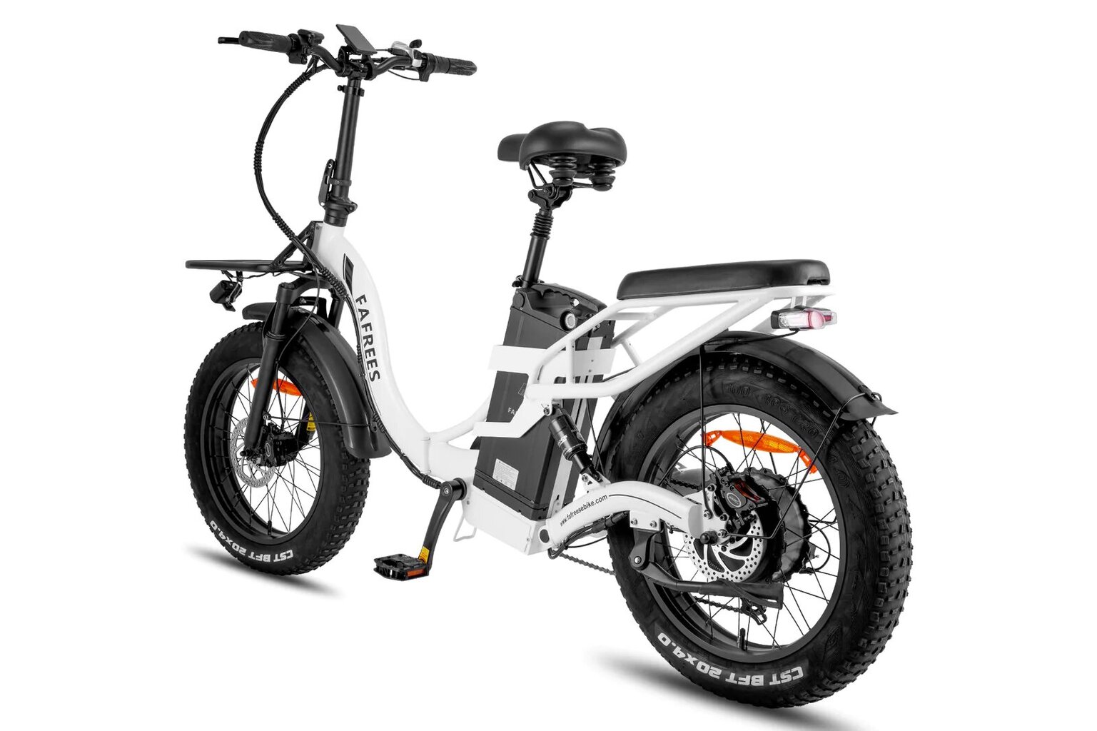 Elektriskais velosipēds Fafrees F20 X-Max, 20", balts cena un informācija | Elektrovelosipēdi | 220.lv