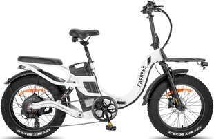 Электровелосипед Fafrees F20 X-Max, 20", белый, 750Вт, 30Ач Samsung цена и информация | Электровелосипеды | 220.lv
