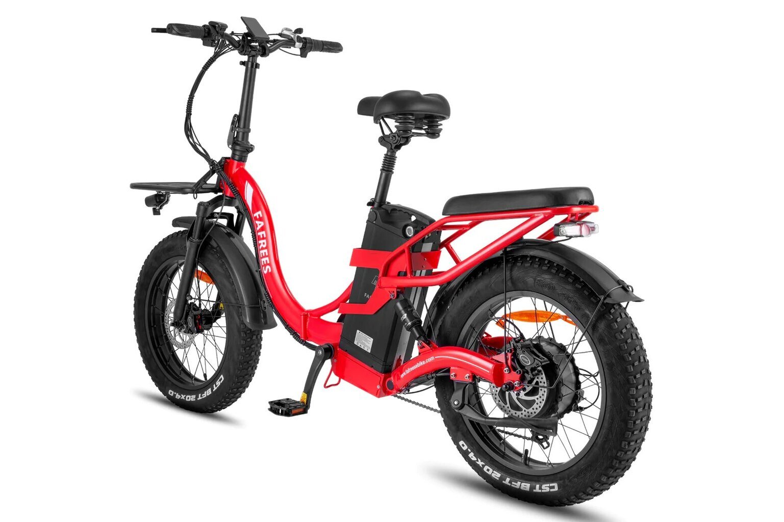 Elektriskais velosipēds Fafrees F20 X-Max, 20", sarkans cena un informācija | Elektrovelosipēdi | 220.lv