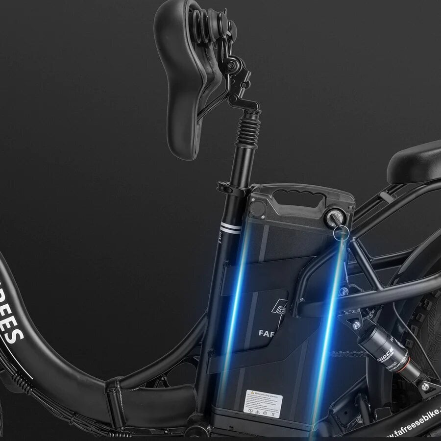 Elektriskais velosipēds Fafrees F20 X-Max, 20", sarkans cena un informācija | Elektrovelosipēdi | 220.lv