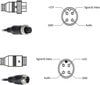 Video barošanas kabelis Powermax 4PIN PVMK05 цена и информация | Parkošanas sistēmas | 220.lv