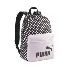 Mugursoma Puma Phase AOP 079948*08, 22 l, melna/balta cena un informācija | Sporta somas un mugursomas | 220.lv