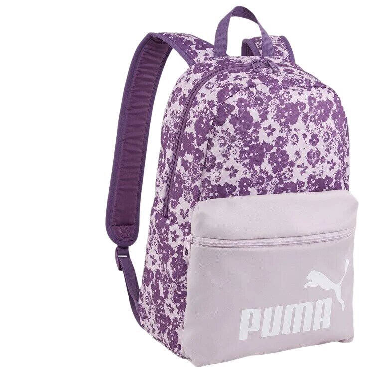 Mugursoma Puma Phase AOP 079948*15, 22 l, lillā/rozā cena un informācija | Sporta somas un mugursomas | 220.lv