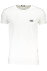 Cavalli Class vīriešu t-krekls QXO03AJD003, balts cena un informācija | Vīriešu T-krekli | 220.lv