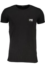 Cavalli Class T-krekls vīriešiem QXO03AJD003, melns cena un informācija | Vīriešu T-krekli | 220.lv