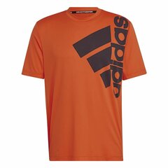 Футболки Adidas M Fi 3s Tee Bordeaux HC5242 HC5242/S цена и информация | Мужские футболки | 220.lv