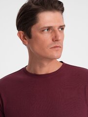 мужская классическая базовая футболка из хлопка - коричневая v6 om-tsbs-0146 124277-7 цена и информация | Мужские футболки | 220.lv