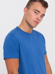 T-krekls vīriešiem Ombre Clothing 124279-7, zils cena un informācija | Vīriešu T-krekli | 220.lv