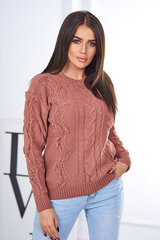 Džemperis sievietēm 26432, brūns cena un informācija | Sieviešu džemperi | 220.lv