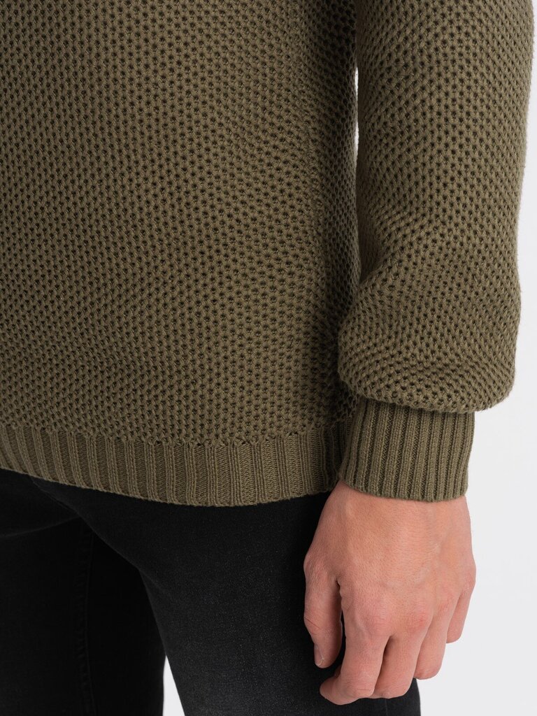 Džemperis vīriešiem Ombre Clothing 124393-7, zaļš cena un informācija | Vīriešu džemperi | 220.lv