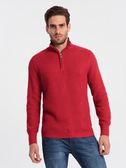 Džemperis vīriešiem Ombre Clothing 124395-7, sarkans cena un informācija | Vīriešu džemperi | 220.lv