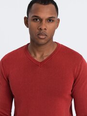 Džemperis vīriešiem Ombre Clothing 124553-7, sarkans cena un informācija | Vīriešu džemperi | 220.lv