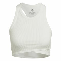 Спортивный бюстгальтер Adidas Yoga Studio Белый цена и информация | Спортивная одежда для женщин | 220.lv