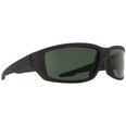 Солнцезащитные очки SPY Optic Dirty Mo SOSI, черные с серо-зелеными поляризационными линзами