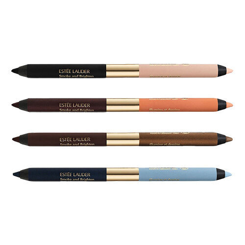 Acu zīmulis Estee Lauder Smoke and Brighten Kajal Eyeliner Duo, 03 tumšā šokolāde/bronza, 1 g цена и информация | Acu ēnas, skropstu tušas, zīmuļi, serumi | 220.lv