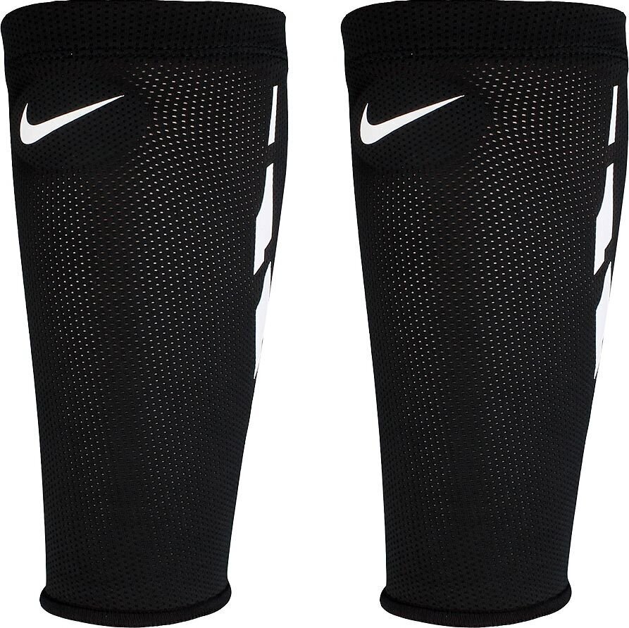 Aizsargu uzmavas Nike Guard Lock Elite Sleeves SE0173 011, XL, melnas cena un informācija | Futbola formas un citas preces | 220.lv