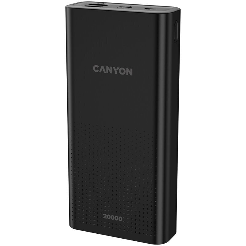 Canyon PB-2001 20000 mAh cena un informācija | Lādētāji-akumulatori (Power bank) | 220.lv