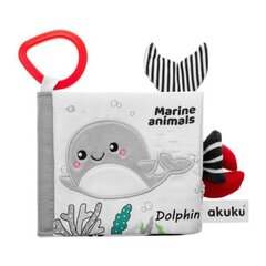 Обучающая книга akuku, морские животные, в мягкой обложке. цена и информация | Игрушки для малышей | 220.lv