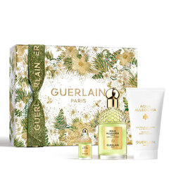 Komplekts Guerlain Aqua Allegoria Nerolia Vetiver Forte EDP sievietēm: parfimērijas ūdens 75 ml + ķermeņa losjons 75 ml + mini 7,5 ml cena un informācija | Sieviešu smaržas | 220.lv