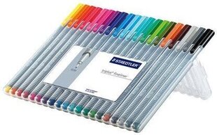 Marķieri Staedtler Triplus 0,3 mm, 20 gab. cena un informācija | Rakstāmpiederumi | 220.lv