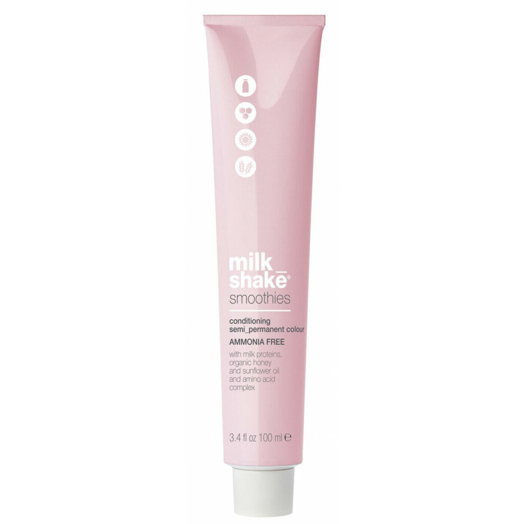 Matu krāsa MilkShake Smoothies Semi Permanent Color, 5.77 Light Chestnut Intense Violet, 100 ml cena un informācija | Matu krāsas | 220.lv