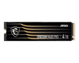 MSI Spatium M480 Pro (S78-440R050-P83) цена и информация | Внутренние жёсткие диски (HDD, SSD, Hybrid) | 220.lv