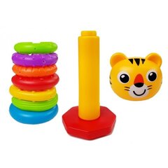 Piramīda Lean Toys Rims цена и информация | Игрушки для малышей | 220.lv