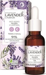 Масло для лица с лавандой Floslek Lavender, 30 мл цена и информация | Сыворотки для лица, масла | 220.lv