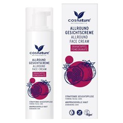 Крем для лица Cosnature Allround Face Cream Granatapfel Pomegranate, 50 мл цена и информация | Наносите на чистую кожу лица. Подержите около 10-15 минут и смойте водой. | 220.lv