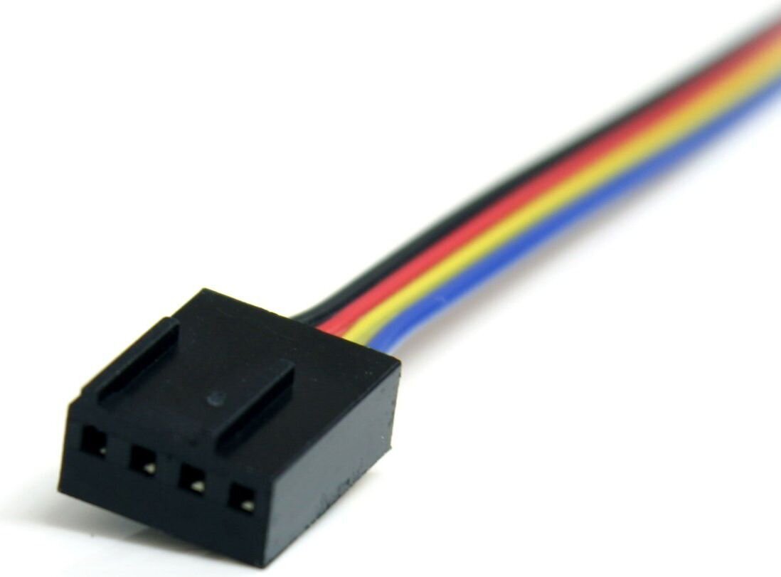 StarTech, Molex 4 pin male, 0.3 m cena un informācija | Kabeļi un vadi | 220.lv