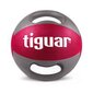 Vingrošanas bumba ar rokturiem Tiguar, 9 kg, sarkana cena un informācija | Vingrošanas bumbas | 220.lv