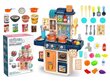 Bērnu mini-virtuvīte ar skaņas un apgaismojuma efektiem un Kinderplay piederumiem. цена и информация | Rotaļlietas meitenēm | 220.lv