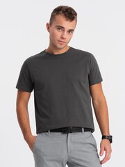 T-krekls vīriešiem Ombre Clothing 124281-7, pelēks cena un informācija | Vīriešu T-krekli | 220.lv