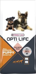 Versele-Laga Puppy Sensitive suņiem ar jutīgu gremošanas sistēmu, ar lasi, 12.5kg cena un informācija | Sausā barība suņiem | 220.lv