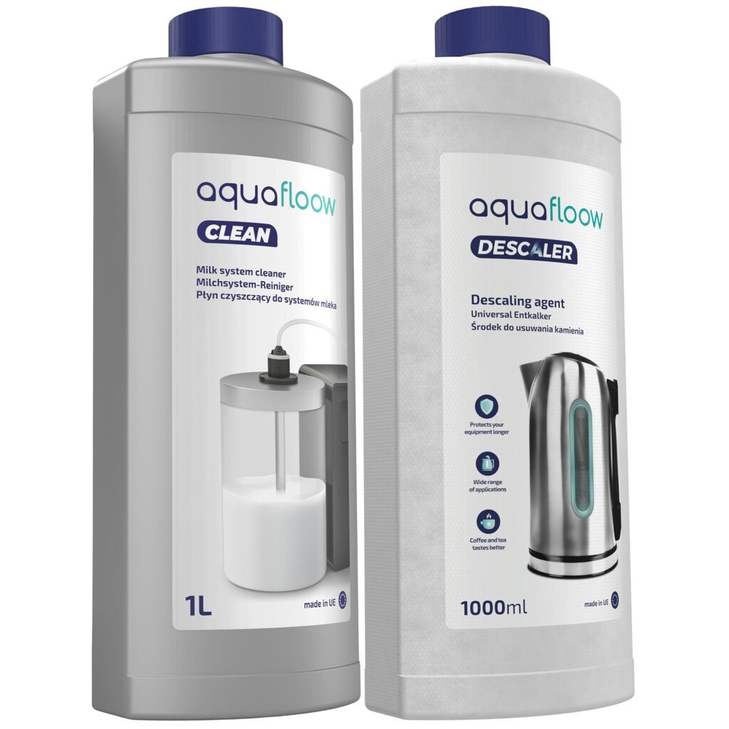 Aquafloow Espresso automātu tīrīšanas komplekts 1l cena un informācija | Tīrīšanas līdzekļi | 220.lv