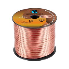 акустический кабель 1,0 мм цена и информация | Текстильные провода и клеммные колодки | 220.lv