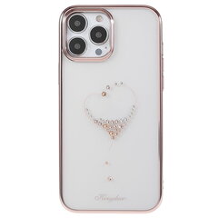 „Kingxbar“ Love Swarovski чехол - розовый (iPhone 13 Pro Max) цена и информация | Чехлы для телефонов | 220.lv