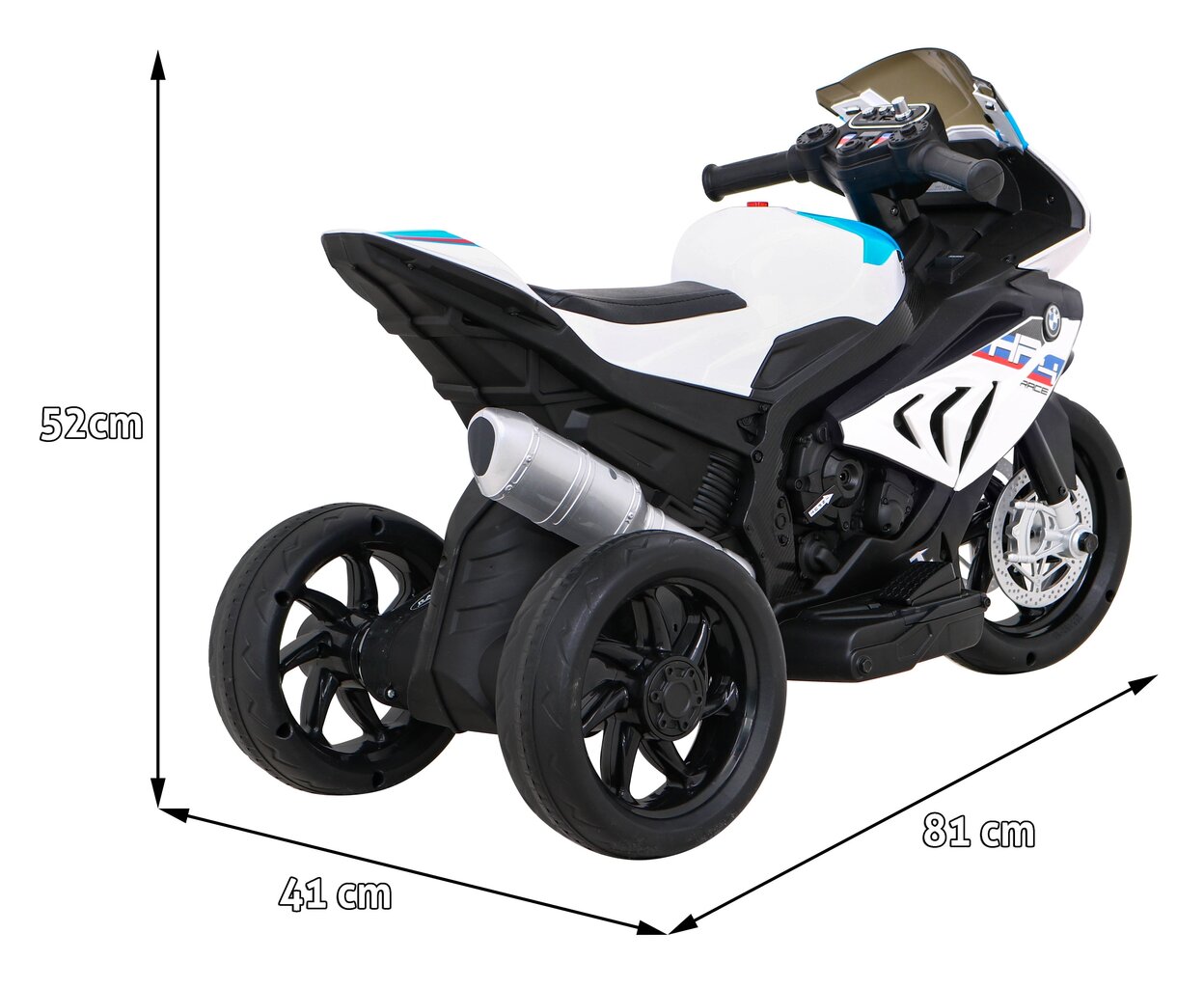 Bērnu elektriskais motocikls BMW HP4 цена и информация | Bērnu elektroauto | 220.lv